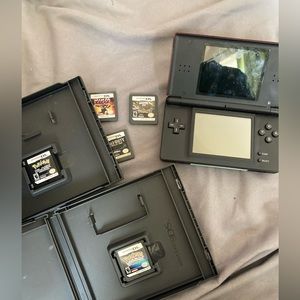 Nintendo ds with games